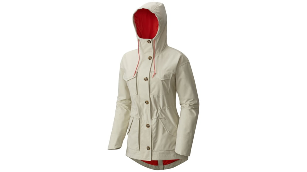 Mountain Hardwear Overlook Shell Jacket - Women's, Stone, XL 1765101022-XL