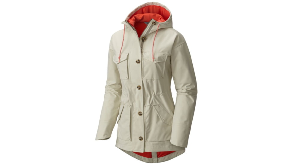 Mountain Hardwear Overlook Shell Jacket - Women's, Stone, XL 1765101022-XL