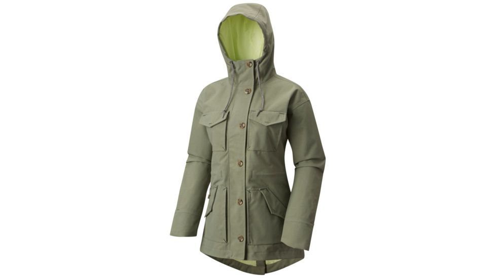 Mountain Hardwear Overlook Shell Jacket - Women's, Green Fade, XL 1765101393-XL