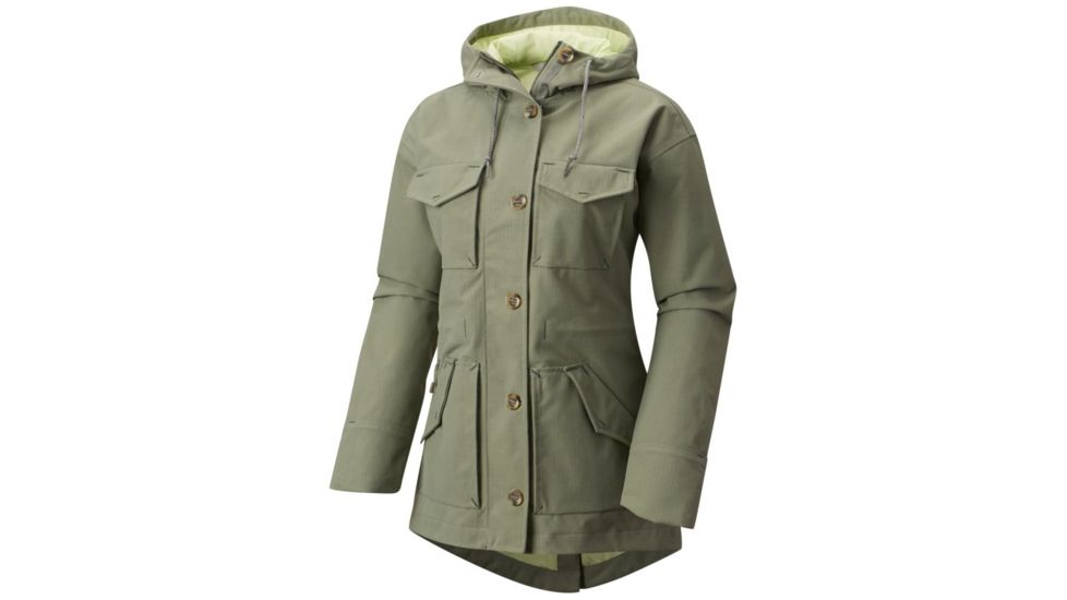 Mountain Hardwear Overlook Shell Jacket - Women's, Green Fade, XL 1765101393-XL
