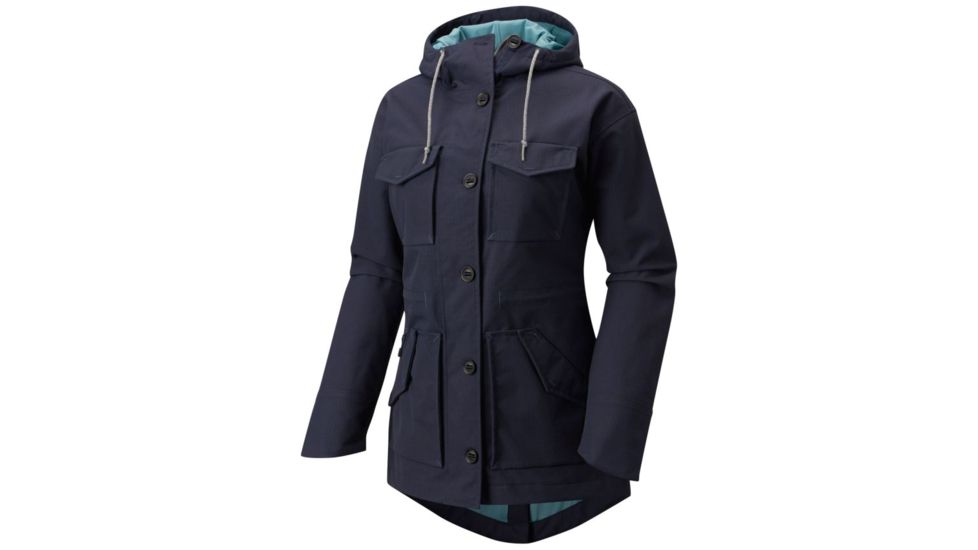 Mountain Hardwear Overlook Shell Jacket - Women's, Dark Zinc, L 1765101406-L