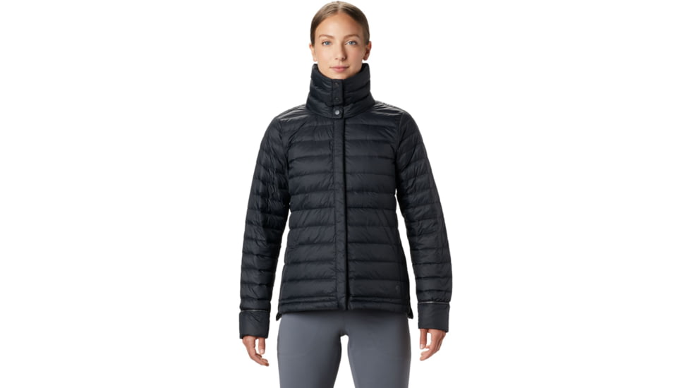 Mountain Hardwear PackDown Jacket Down Insulated Jacket - Womens, Black, Medium, 1732451010-M