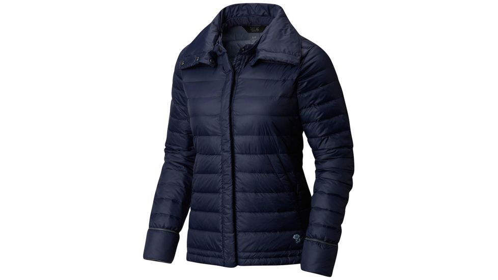 Mountain Hardwear PackDown Jacket Down Insulated Jacket - Womens, Dark Zinc, Small, 1732451407-S