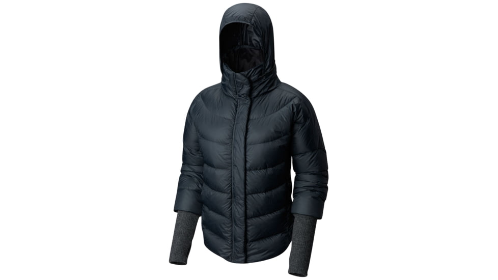 Mountain Hardwear Packdown Parka, Black, XS, 1793231010-XS