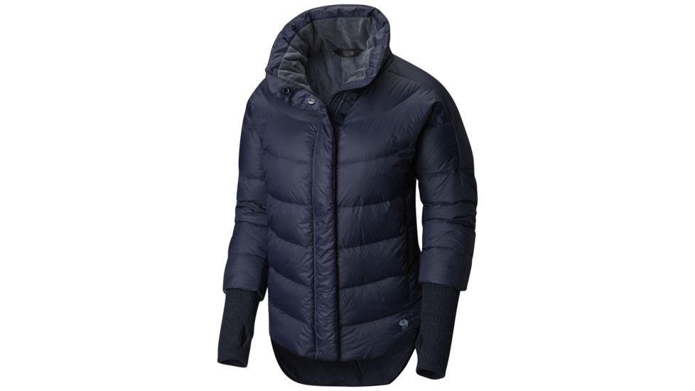 Mountain Hardwear PackDown Parka - Womens, Dark Zinc, Small, 1793231406-S