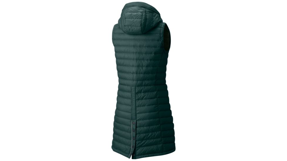 Mountain Hardwear PackDown Vest, Blue Spruce, XL, 1732461310-XL
