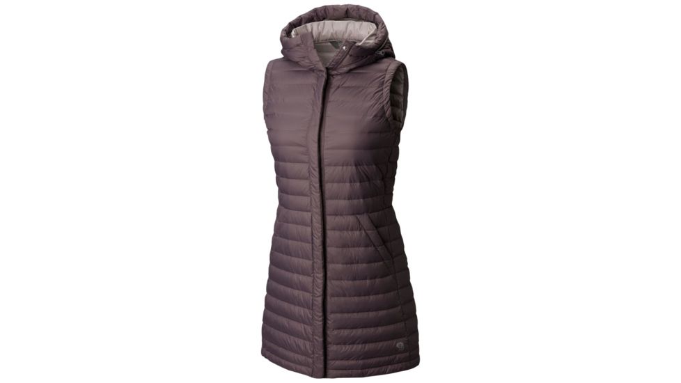 Mountain Hardwear PackDown Vest, Purple Dusk, XL, 1732461579-XL