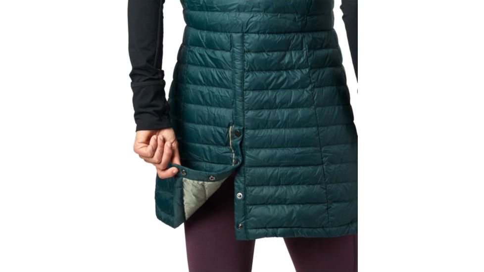 Mountain Hardwear PackDown Vest - Womens, Blue Spruce, Medium, 1732461310-M