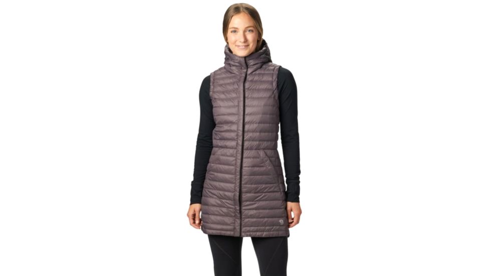Mountain Hardwear PackDown Vest - Womens, Purple Dusk, Large, 1732461579-L