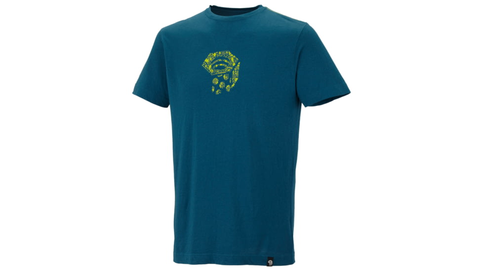 Mountain Hardwear Paradox Logo T Shirt - Men's-Deep Water-Small