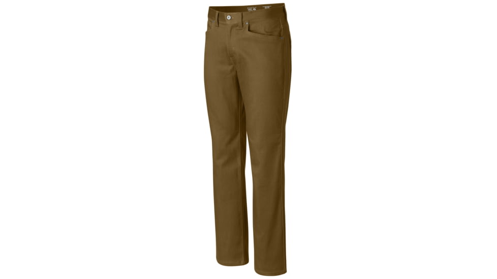 Mountain Hardwear Passenger 5-Pocket Pant - Mens-Golden Brown-Regular Inseam-32 Waist