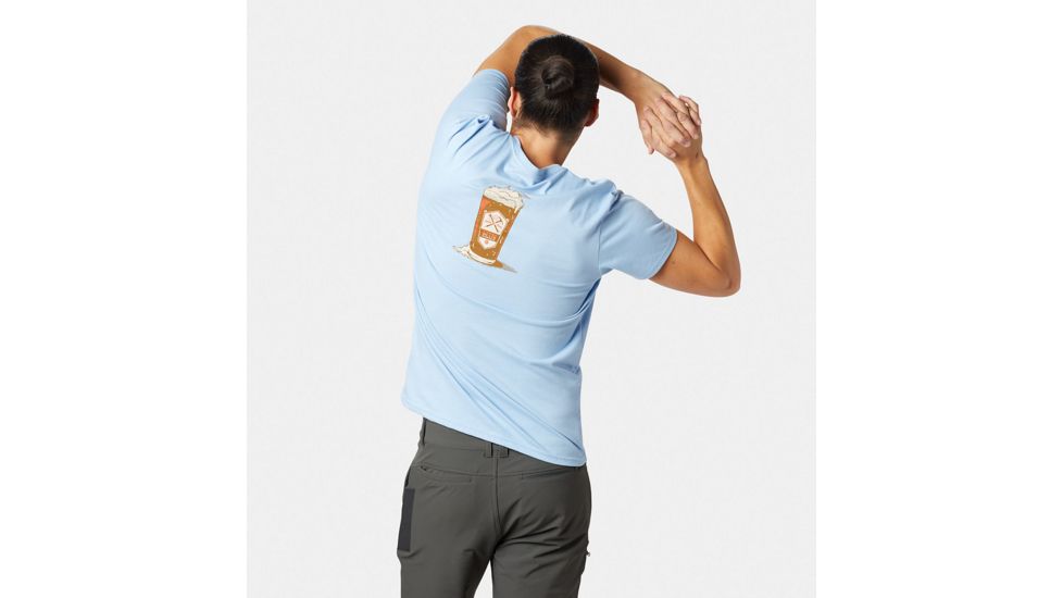 Mountain Hardwear Peaksn Pints Short Sleeve T - Mens, Big Sky, Large, 1829291471-L