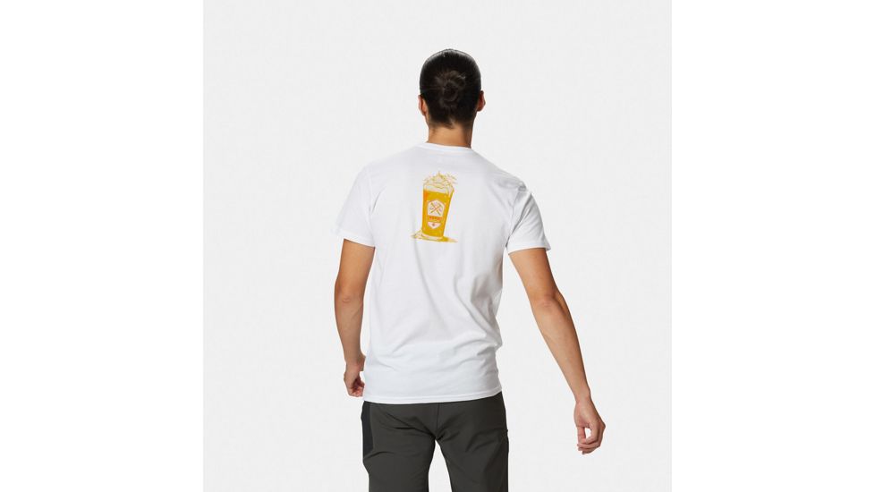 Mountain Hardwear Peaksn Pints Short Sleeve T - Mens, White, Medium, 1829291100-M