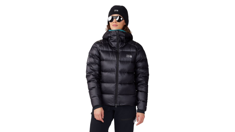 Mountain Hardwear Phantom Alpine Down Hooded Jacket - Women's, Black, M, 2092811-010-XL