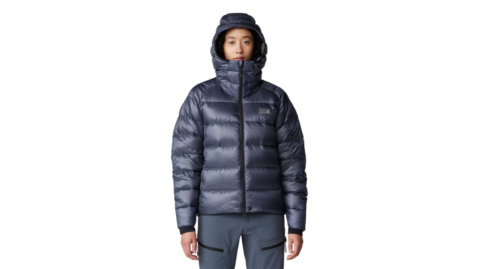 Mountain Hardwear Phantom Alpine Down Hooded Jacket - Women's, Blue Slate, XXL, 2092811-417-XL