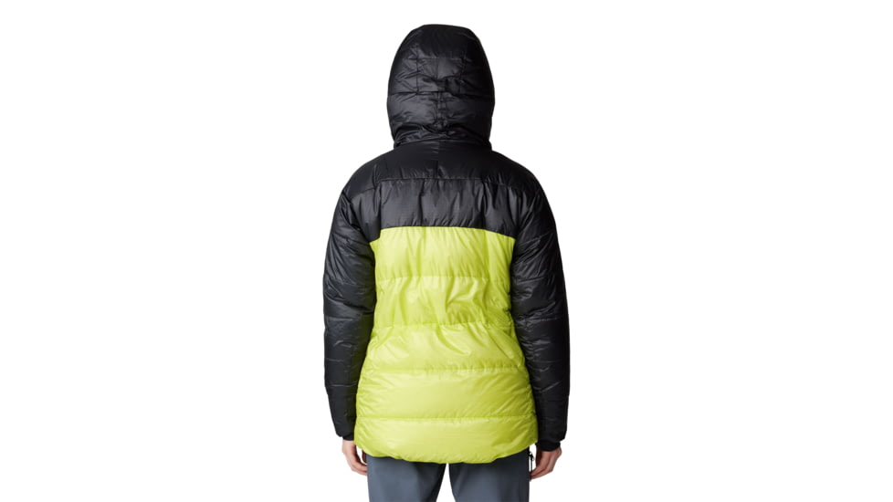 Mountain Hardwear Phantom Belay Down Parka - Women's, Citron Glow, Black, S, 2092821-378-S
