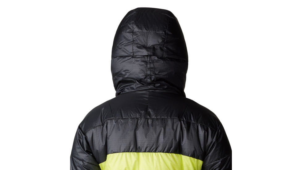 Mountain Hardwear Phantom Belay Down Parka - Women's, Citron Glow, Black, S, 2092821-378-S