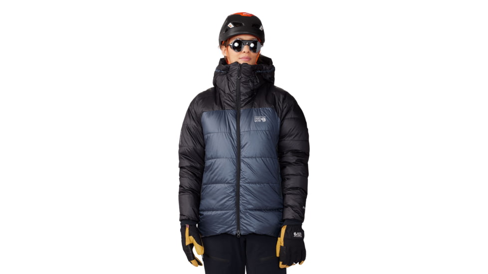 Mountain Hardwear Phantom Belay Down Parka - Women's, Blue Slate, Black, S, 2092821-417-S