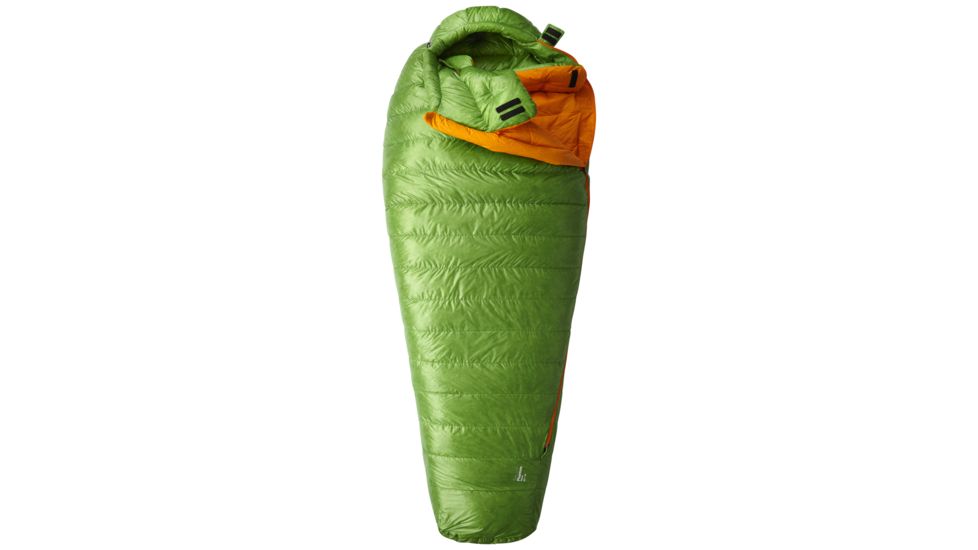 Phantom Flame 15 Sleeping Bag 800 Down-Cyber Green-Regular-Right