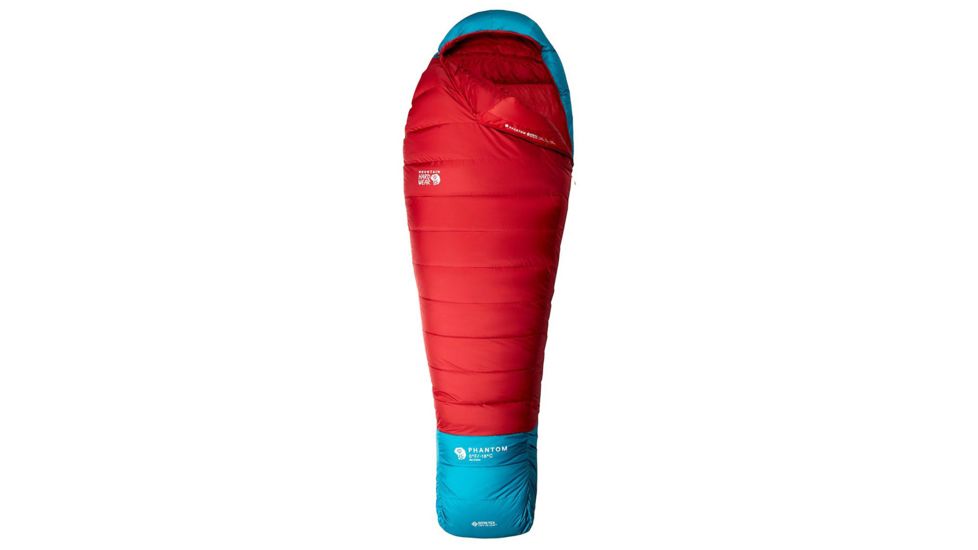 Mountain Hardwear Phantom Gore-Tex 0F/-18C Sleeping Bag, Alpine Red, Regular, LH, OU7527675-REG-LH