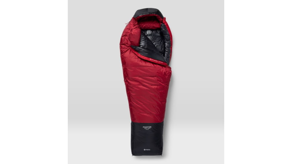 Mountain Hardwear Phantom Gore-Tex -40F/-40C Sleeping Bags, Alpine Red, MxS, 190423061266