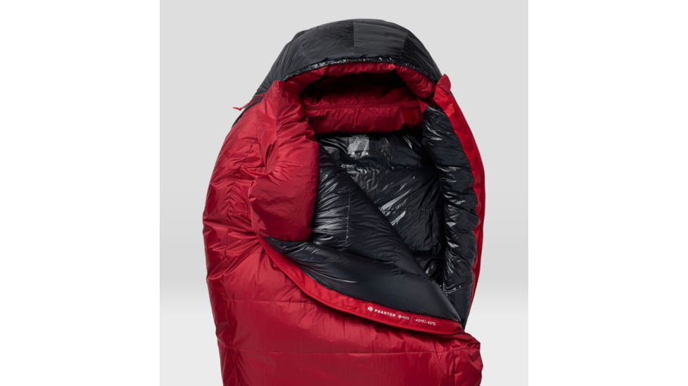 Mountain Hardwear Phantom Gore-Tex -40F/-40C Sleeping Bags, Alpine Red, MxS, 190423061266