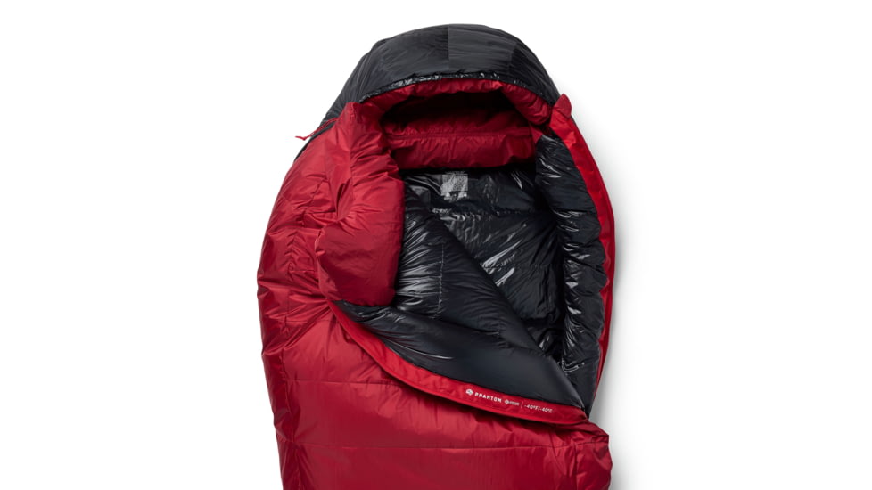Mountain Hardwear Phantom Gore-Tex -40F/-40C Sleeping Bags, Alpine Red, REGxLH, 190423058020
