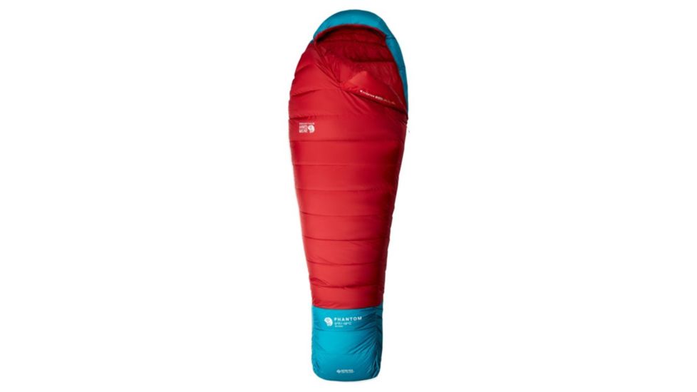 Mountain Hardwear Phantom Gore-Tex 0F/-18C Sleeping Bag, Alpine Red, Long, LH, OT7527675-LNG-LH