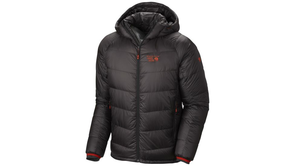 Phantom Hooded Down Jacket - Mens-Shark-Large