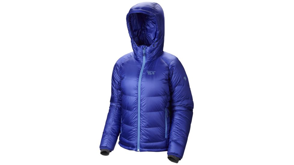Mountain Hardwear Phantom Hooded Down Jacket - Womens-Nectar Blue-X-Small