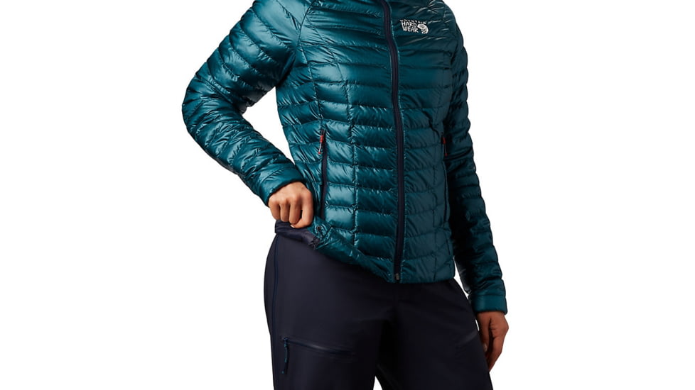 Mountain Hardwear Phantom Hoody - Womens, Dive, Medium, OL8068468-M