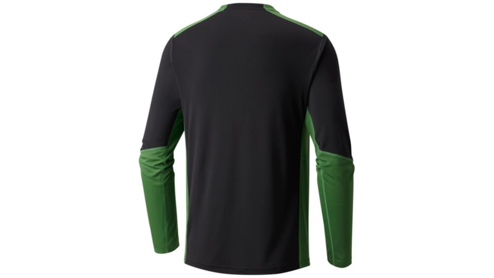 Mountain Hardwear Photon Long Sleeve T - Men's, Stealth Grey, S 1708911006-S