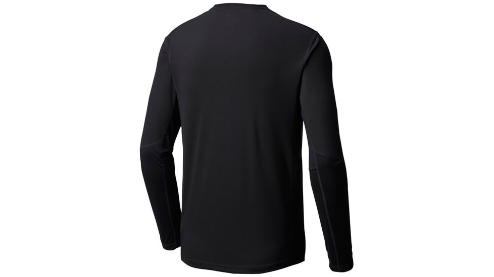 Mountain Hardwear Photon Long Sleeve T, Stealth Grey, S, 1708911007-S