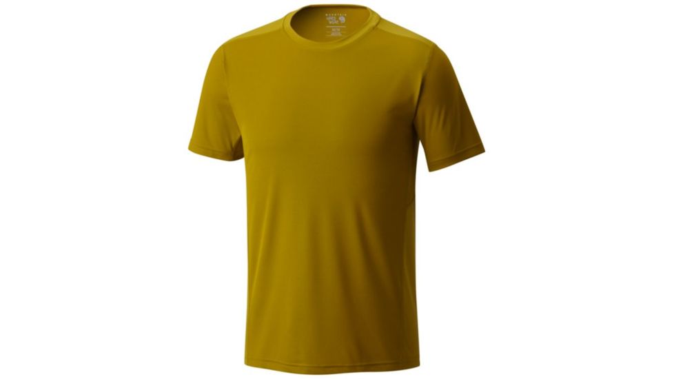 Mountain Hardwear Photon Short Sleeve T-Shirt - Men's, Dark Citron, XXL 1708921358-XXL