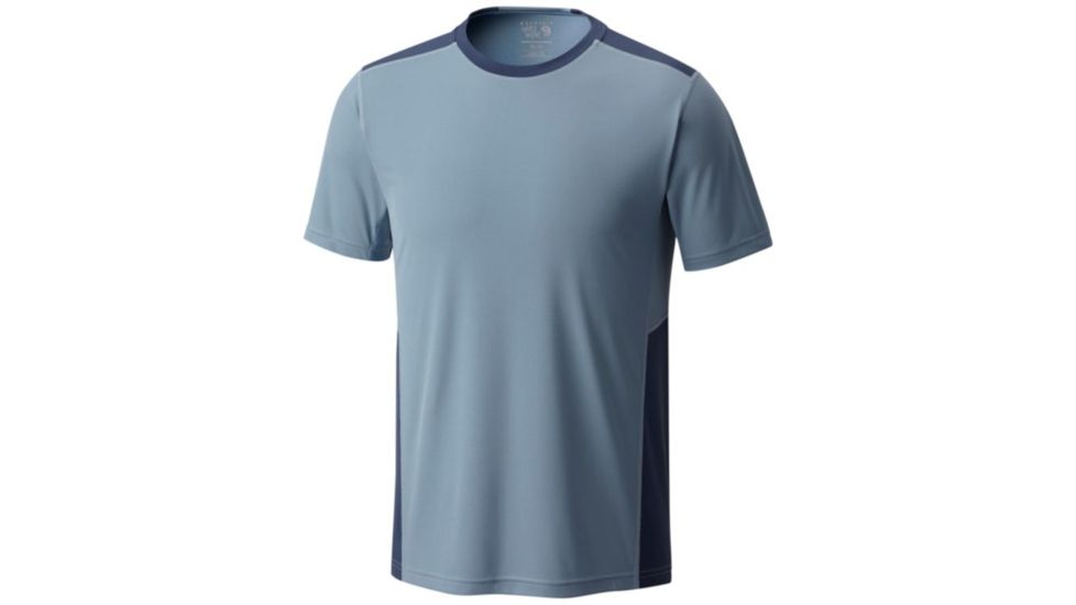 Mountain Hardwear Photon Short Sleeve T-Shirt - Men's, Blue Granite, L 1708921404-L