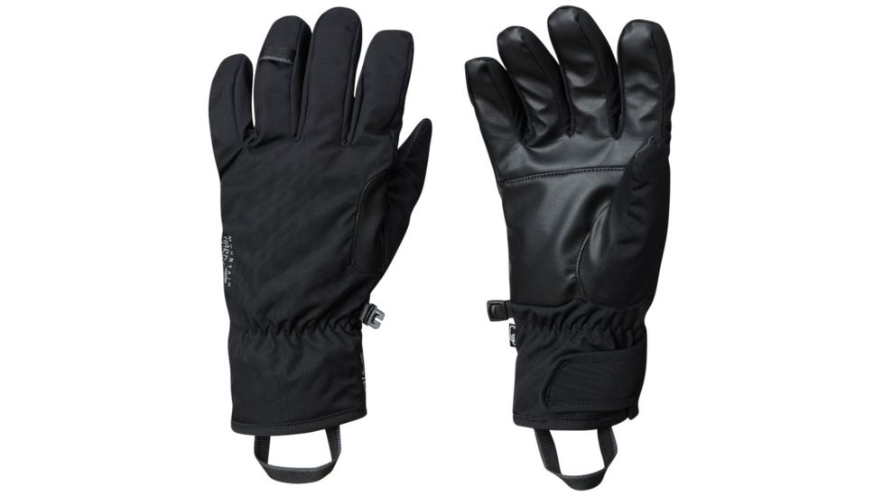 Mountain Hardwear Plasmic GORE-TEX Gloves - Mens, Black, Large, 1793081010-L