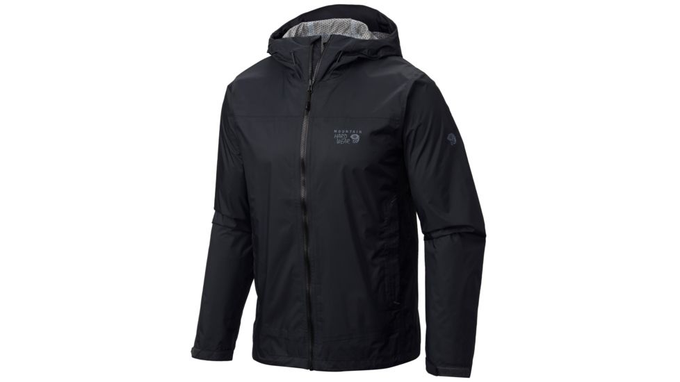 Mountain Hardwear Plasmic Ion Jacket - Mens-Black-Medium