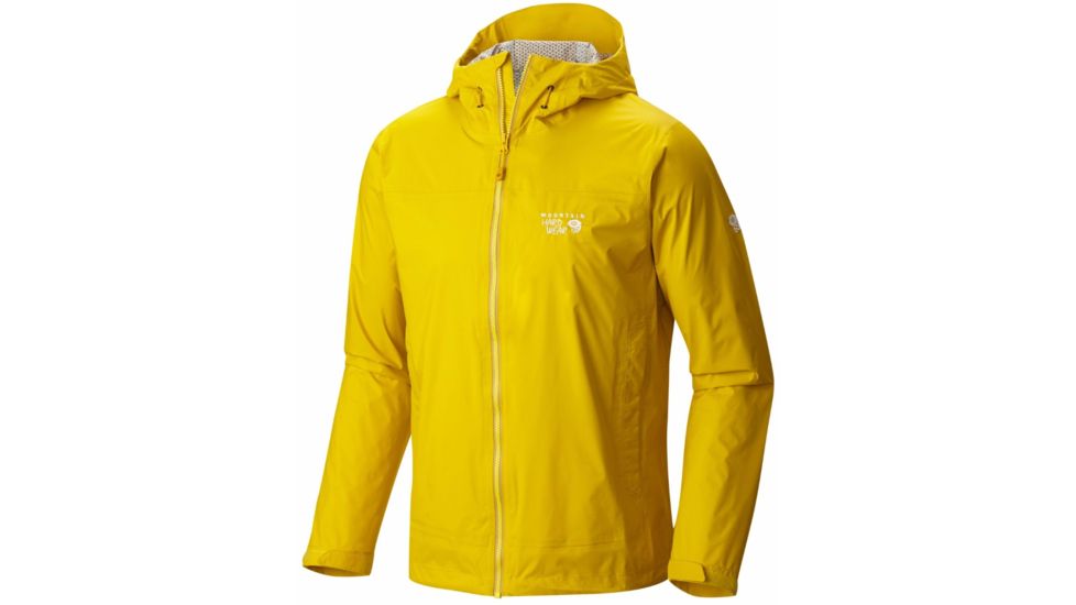Mountain Hardwear Plasmic Ion Jacket - Men's-Electron Yellow-Large