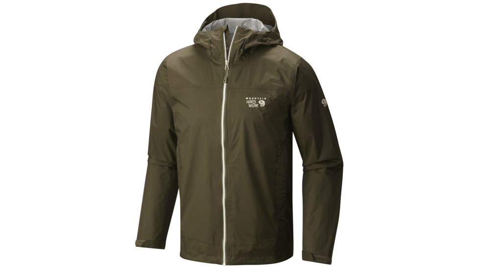 Mountain Hardwear Plasmic Ion Jacket - Men's-Peatmoss-Large