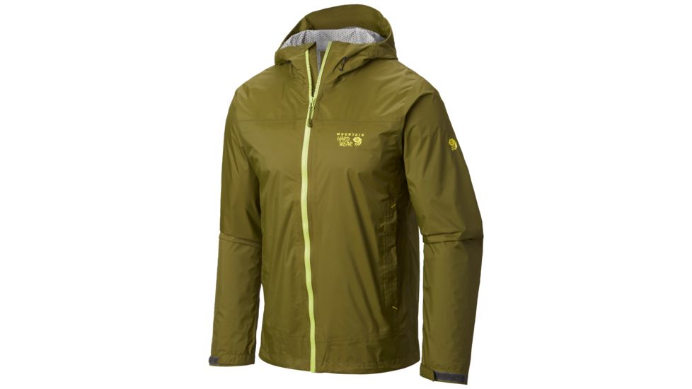 Mountain Hardwear Plasmic Ion Jacket - Men's-Utility Green-X-Large