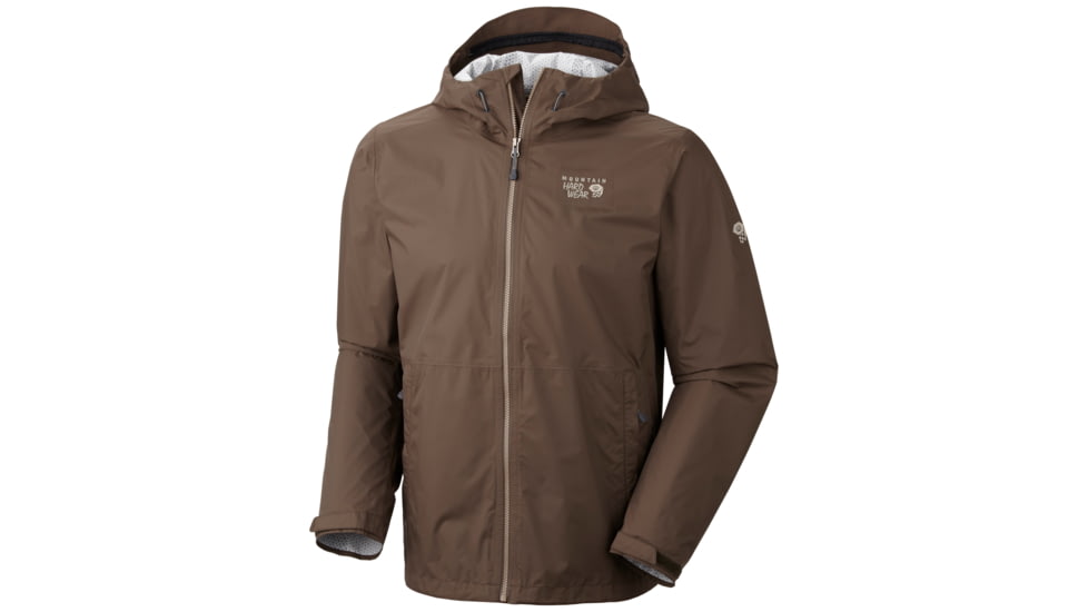 Mountain Hardwear Plasmic Jacket - Men's-Cordovan-XX-Large