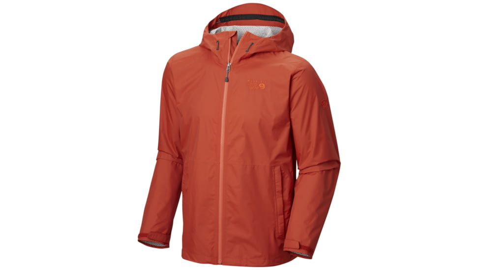 Mountain Hardwear Plasmic Jacket - Men's-Flame-Small