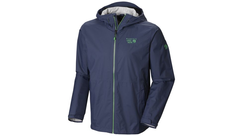 Mountain Hardwear Plasmic Jacket - Mens-Zinc-XX-Large