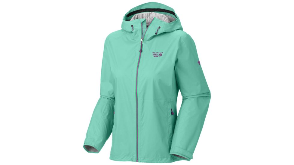 Mountain Hardwear Plasmic Jacket - Womens-Atlantis-Medium