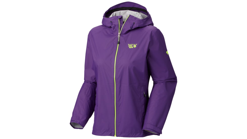 Mountain Hardwear Plasmic Jacket - Women's-Night Purple-Medium