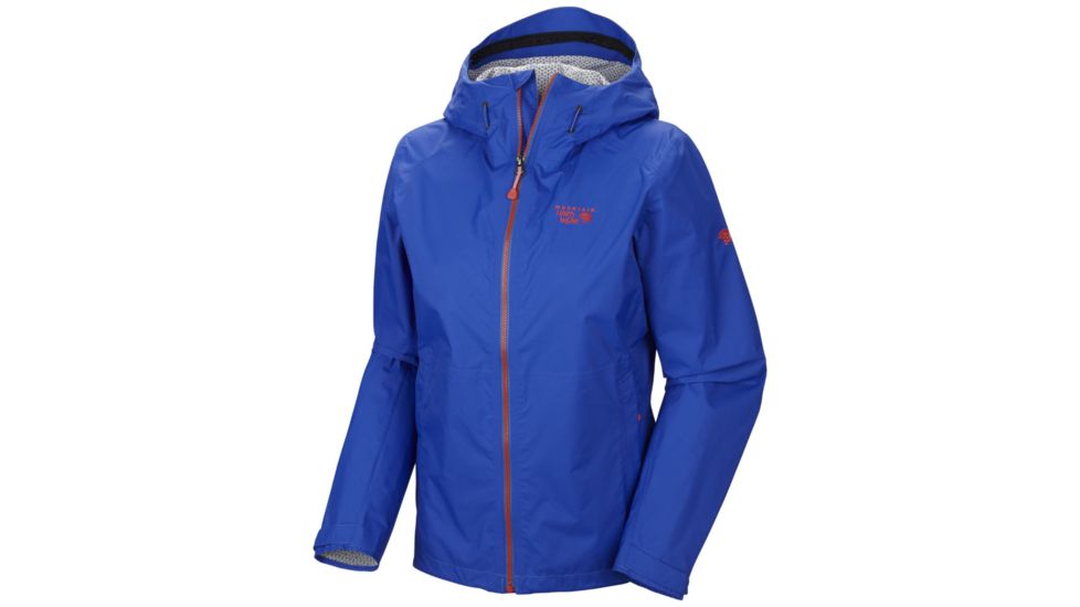 Mountain Hardwear Plasmic Jacket - Womens-Cornflower-X-Large