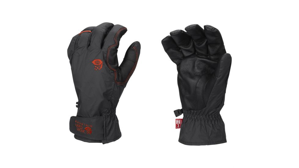 Mountain Hardwear Plasmic OutDry Glove - Men's-Shark/State Orange-Large