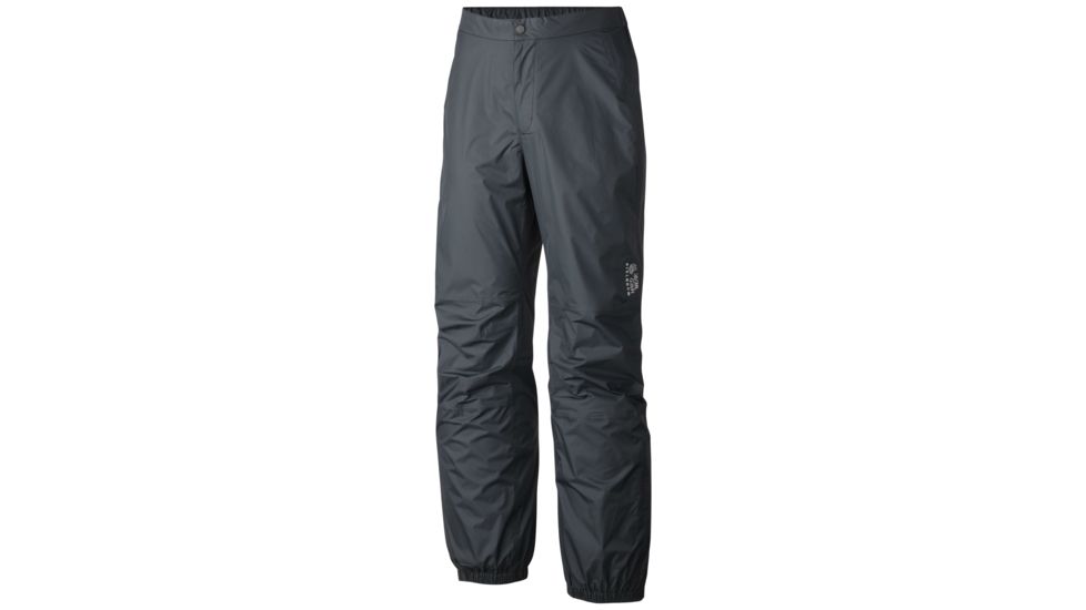 Mountain Hardwear Plasmic Pant - Mens-Black-Regular Inseam-X-Large