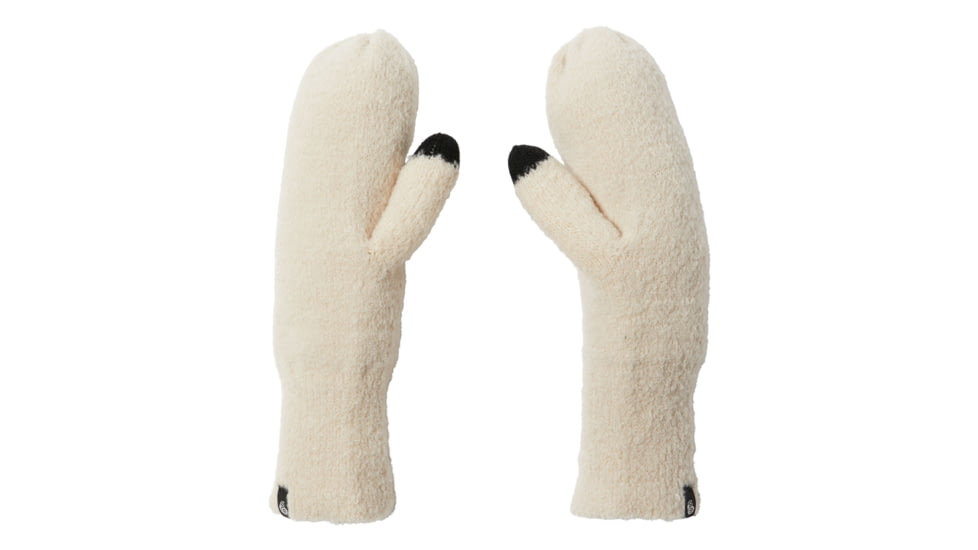 Mountain Hardwear PlushKnit Mitten - Womens, Wild Oyster, Small/Medium, 2019811284-Wild Oyster-S/M