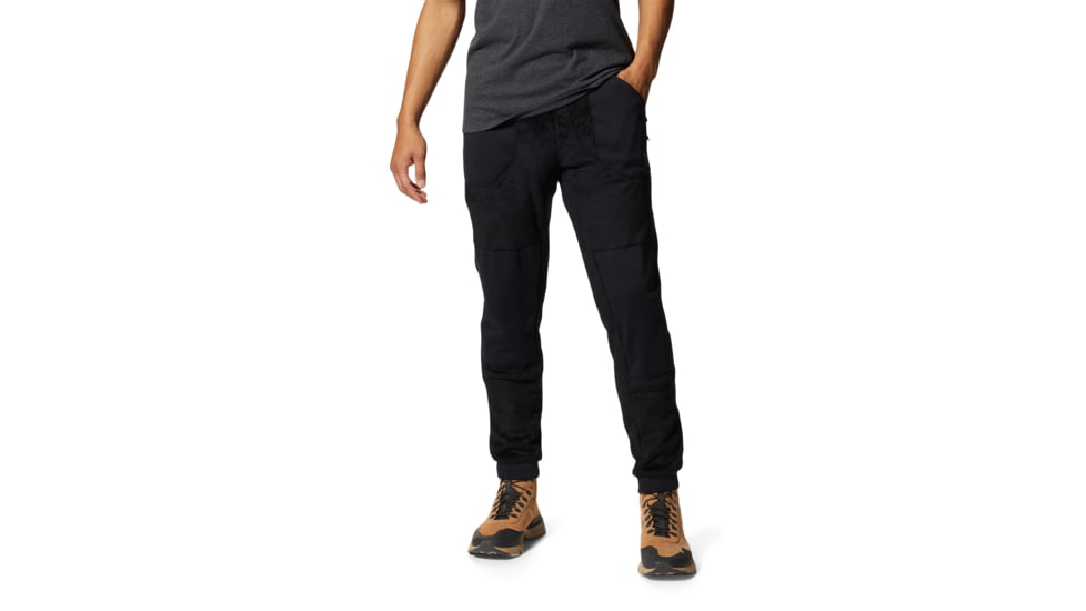 Mountain Hardwear Polartec High Loft Pants - Men's, Black, XXLxR, 2104611090-090-XXL-R